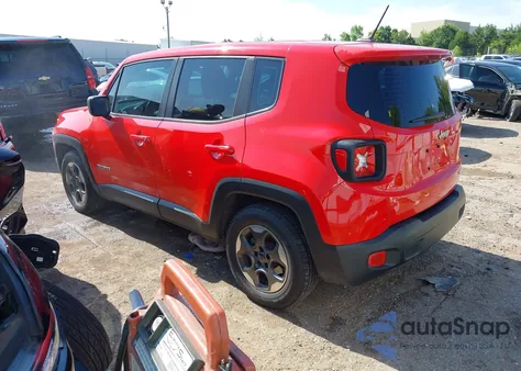 2016 Jeep Renegade Sport из США, поврежденный, VIN ZACCJAAT2GPD42207